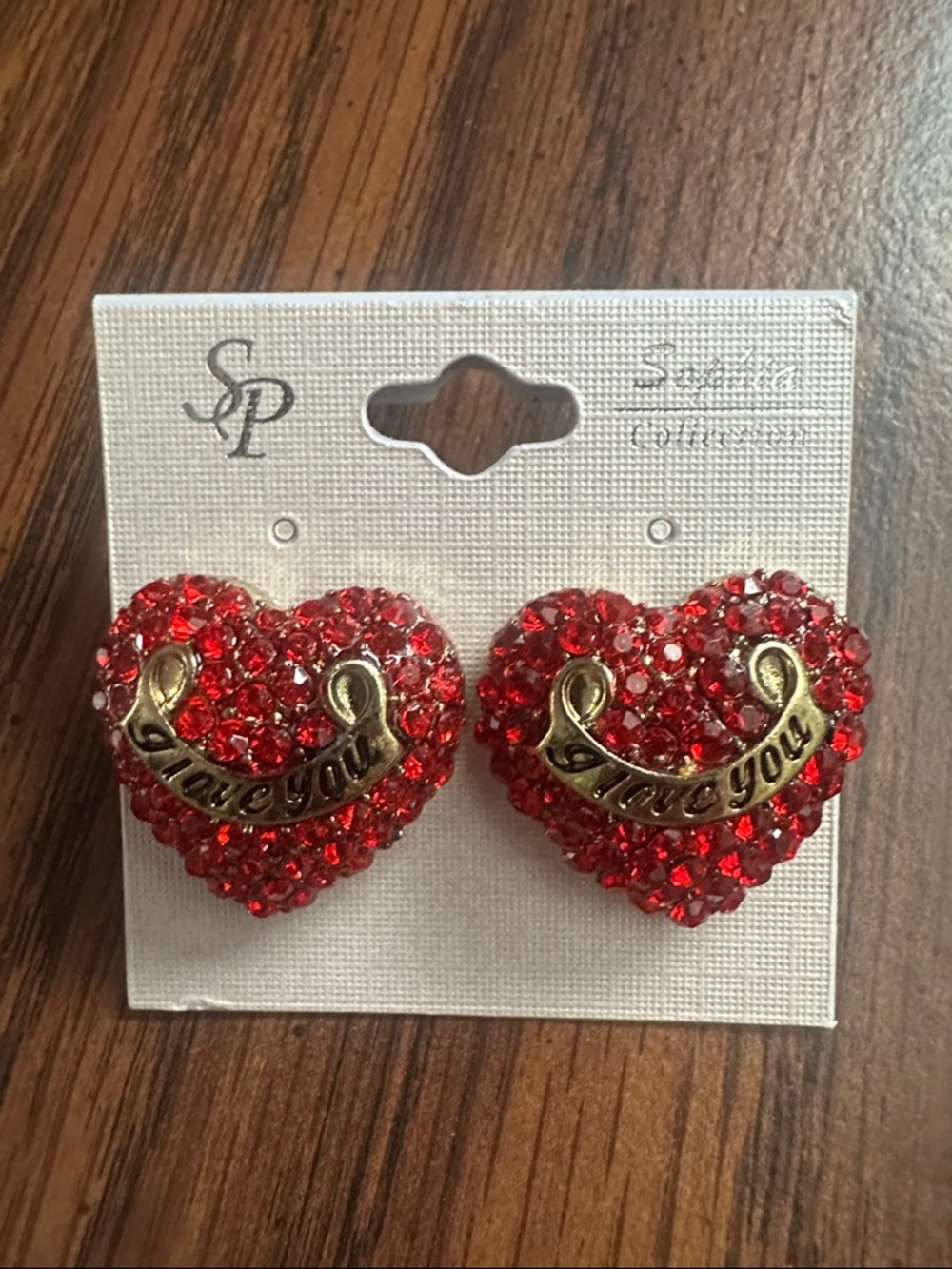 Heart Stud Earrings